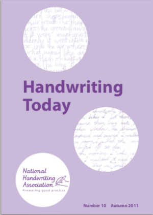 Handwriting Today 2011 cover