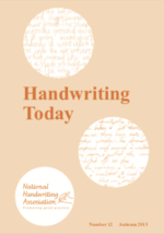 Handwriting Today 2013 cover