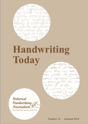 Handwriting Today 2014 cover