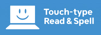 Touch-type Read and Spell logo